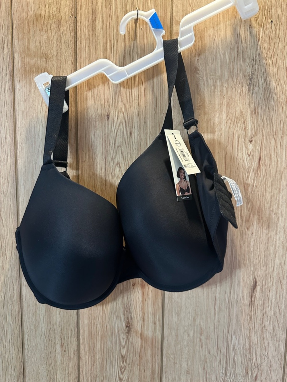 Everyday Smooth Black T-Shirt Bra - Comfortable Support